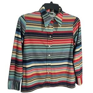 Vintage Brookvalley by Fairfield Dagger Collar Shirt